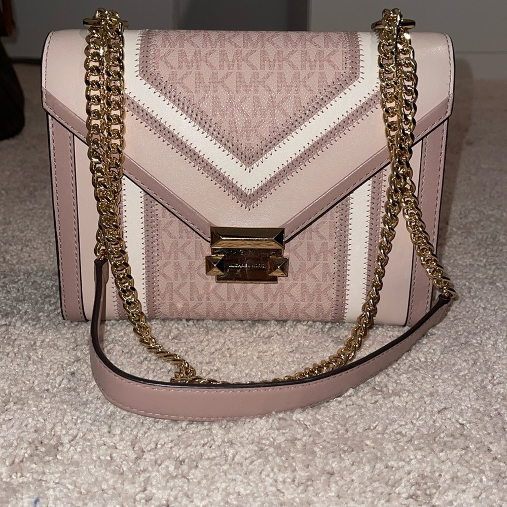 Pink Michael Kors Shoulder Bag